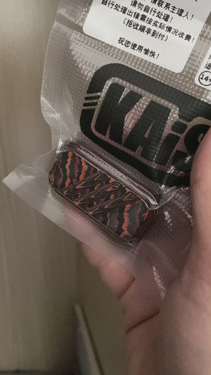 Lucky Candy Carbon Fiber Damascus