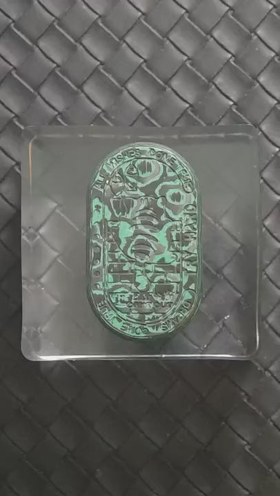 Greedy Cat Carbon Damascus