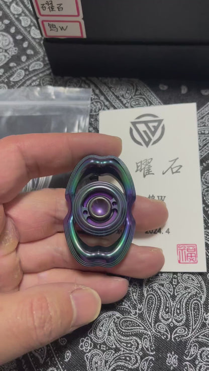 Obsidian Crystalized Tungsten