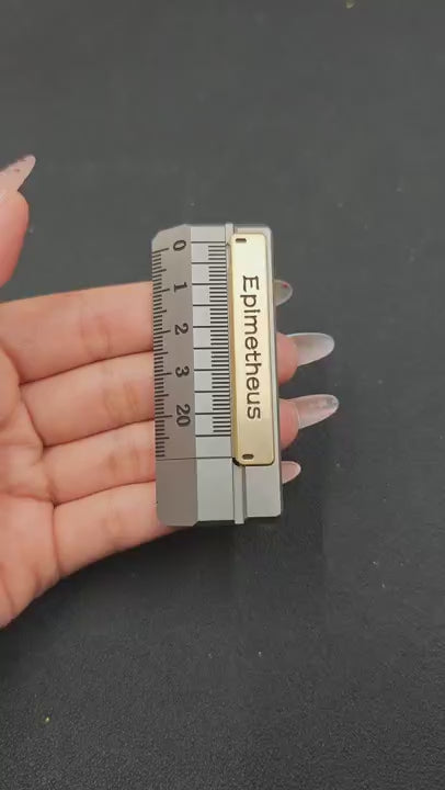Quirky Ruler Titanium Copper