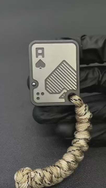 AAA Push Card Aluminum