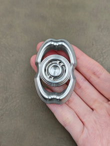 Obsidian Crystalized Stainless Steel Machine Finished