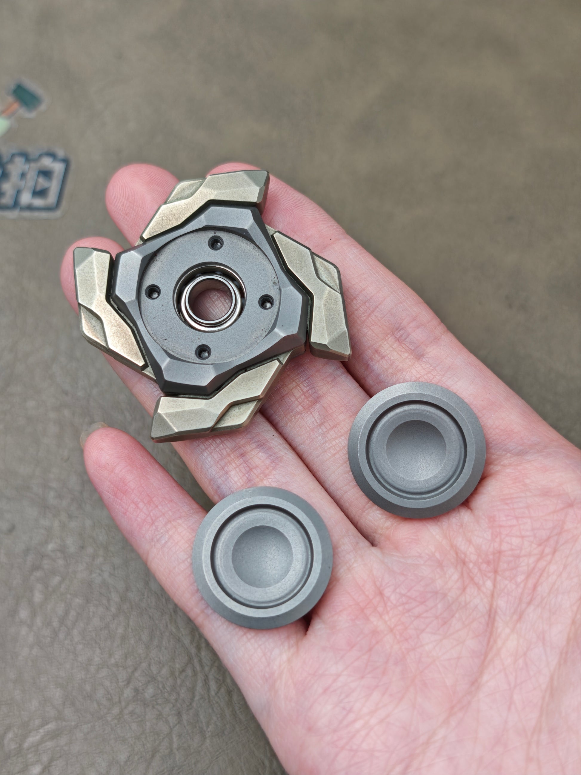 Haze Shell Opening Cupronickel Titanium