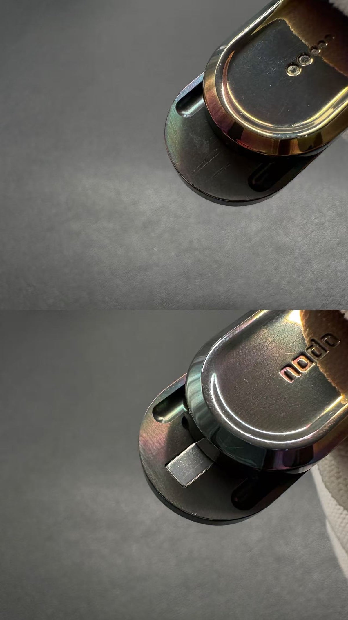 Nado Zirconium Polished Oil Slick