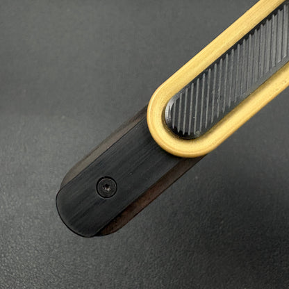 Spice Pin Brass African Blackwood