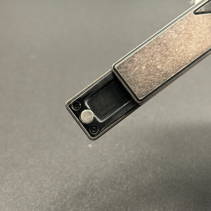 Mini Box Stainless Steel Distressed