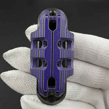 EXOSKELETON G10 Pink Purple Black Bone Core Stainless Steel