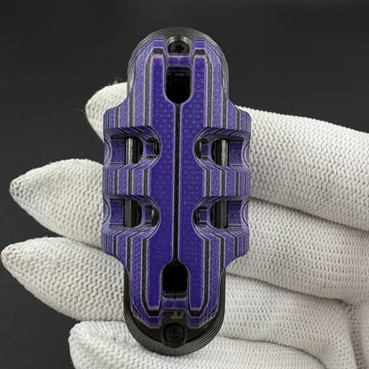 EXOSKELETON G10 Pink Purple Black Bone Core Stainless Steel