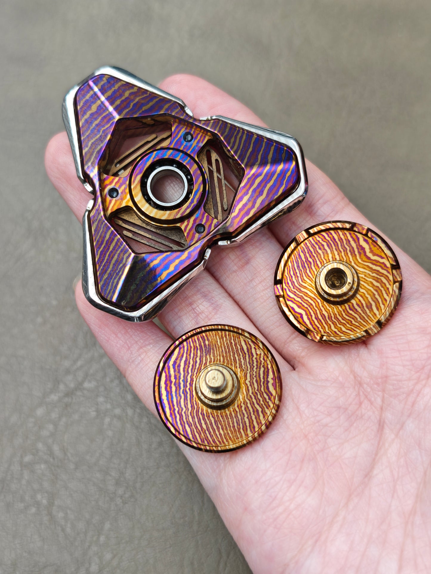 Qs Damasteel Mokuti Titanium