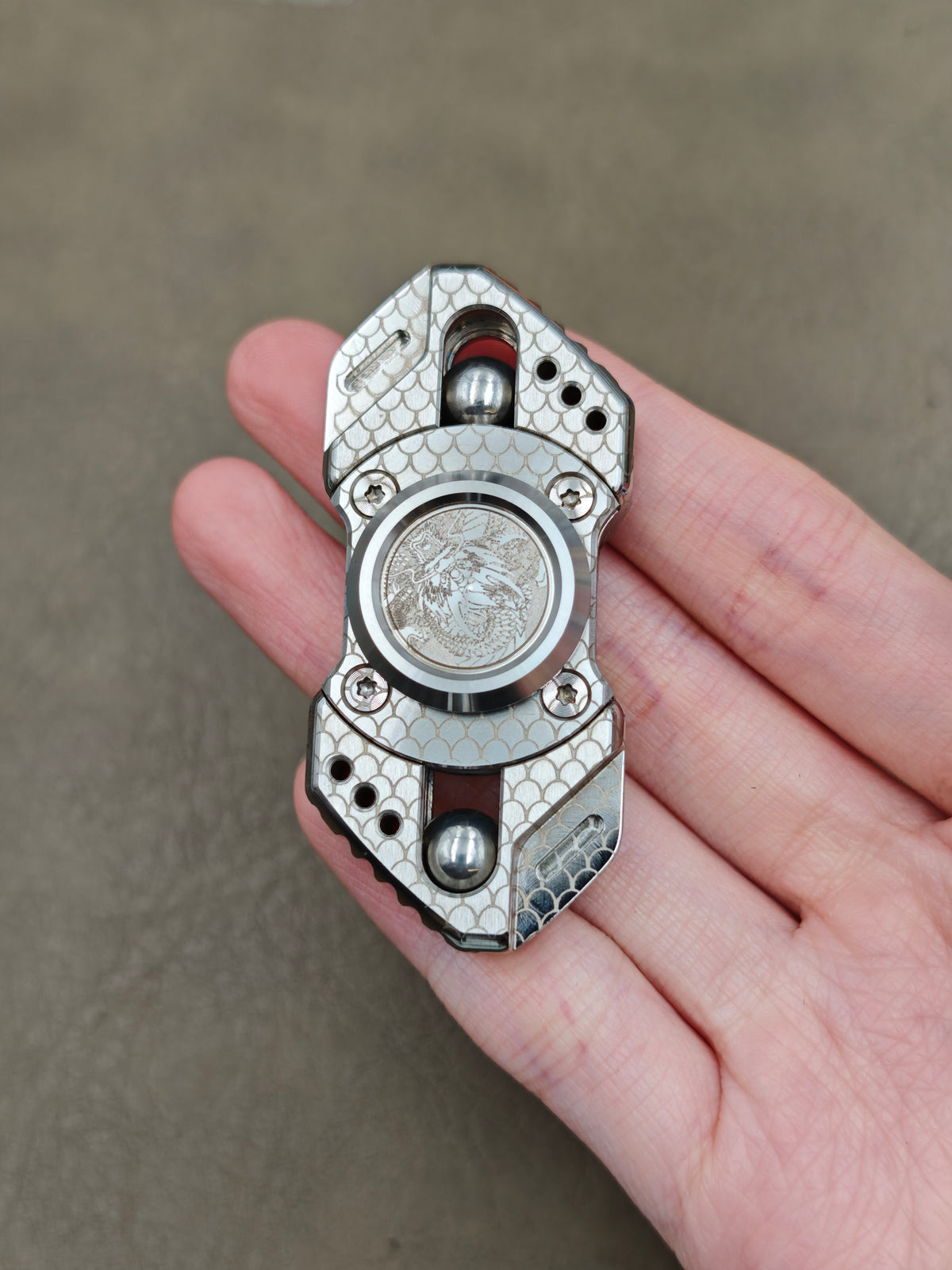 Viper1.0 Stainless Steel Engraved