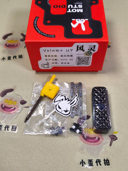 Feng Ling Zirconium Stonewashed Polished
