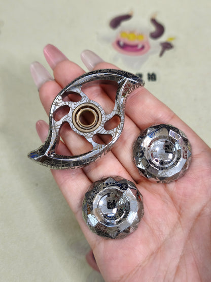 Goddess Tear Stainless Steel Engraved