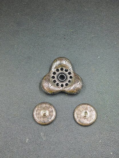 Three-Leaf Cell Damasteel