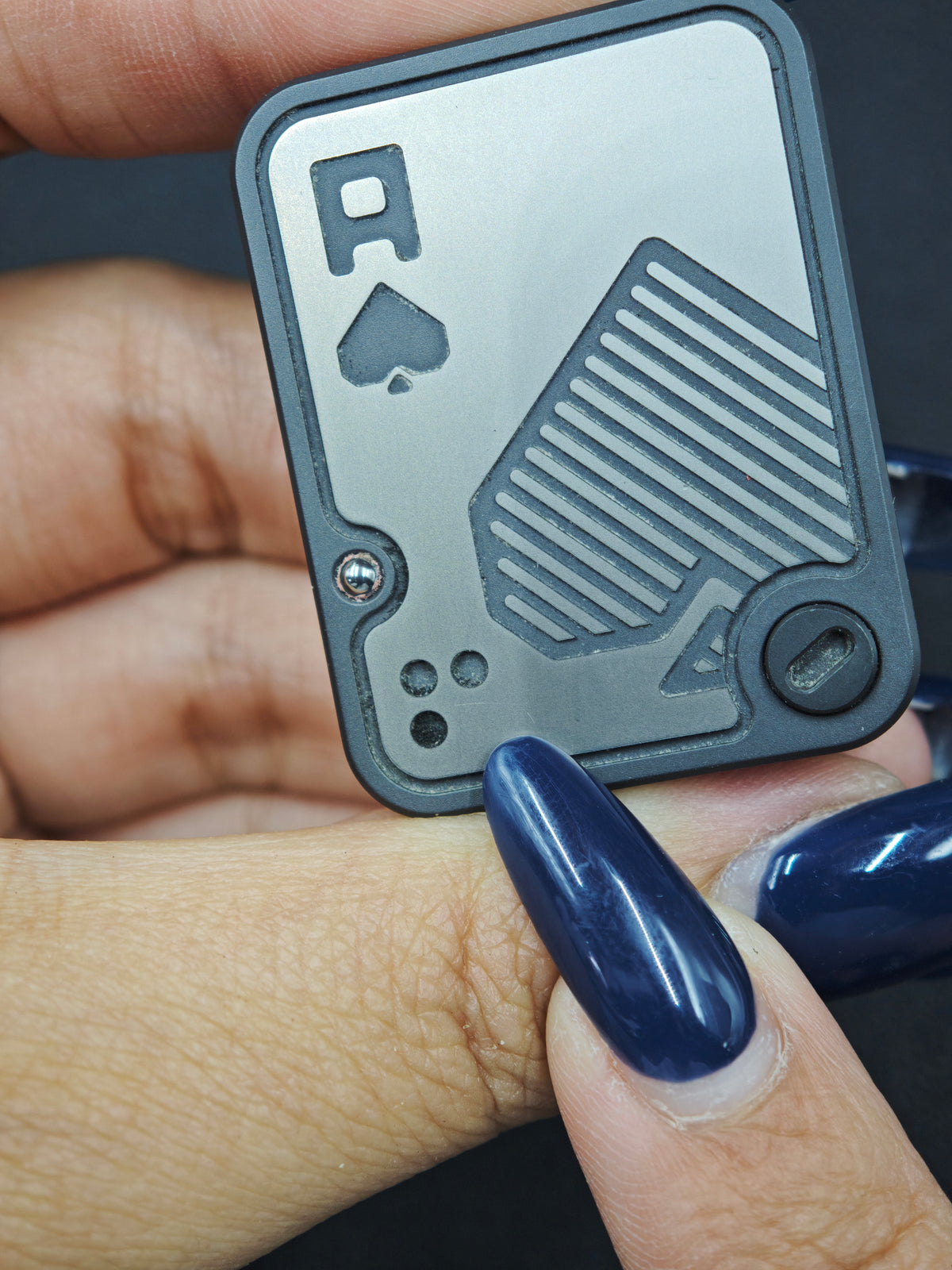 AAA Push Card Zirconium
