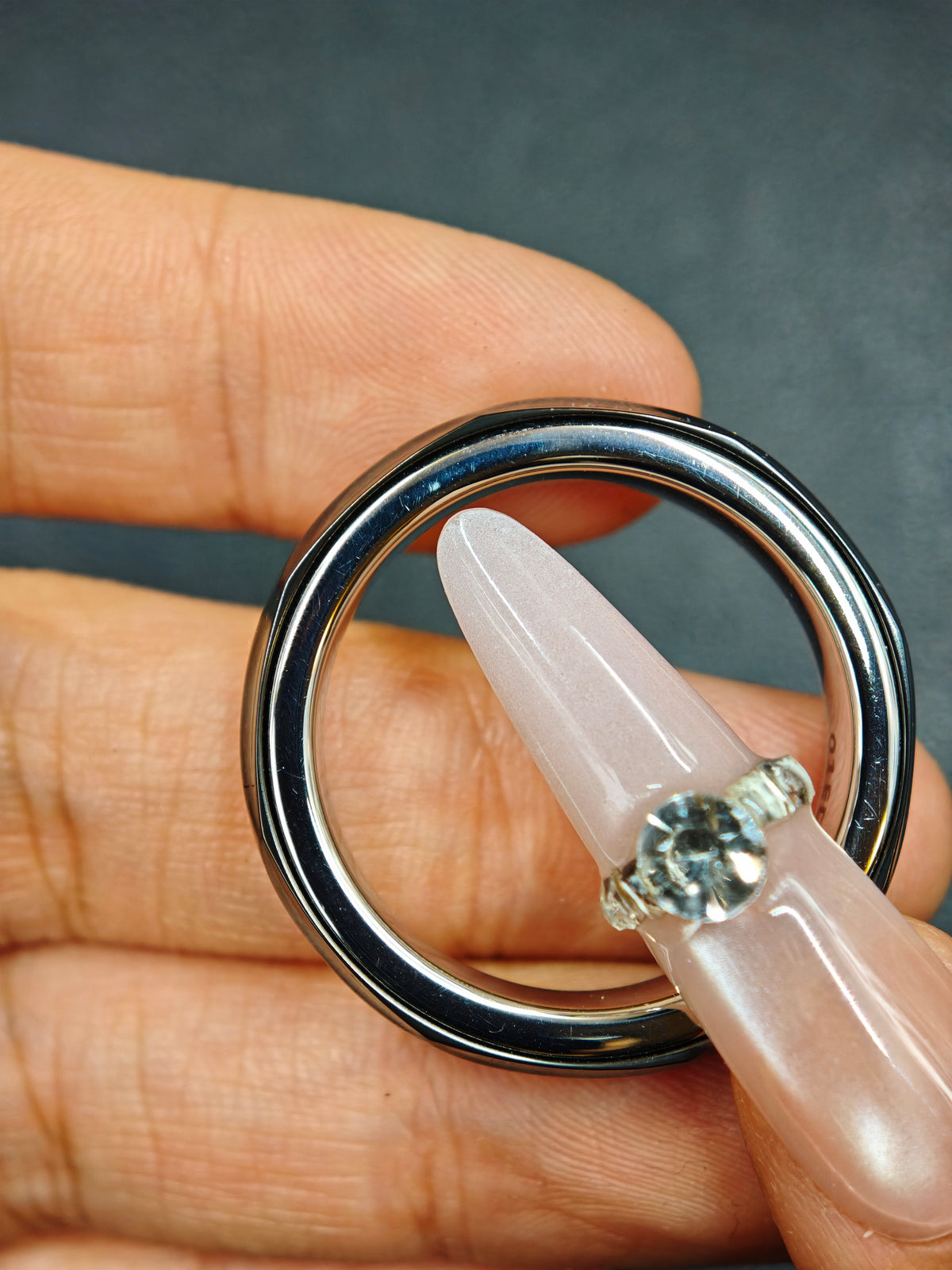 Star Spacetime Ring Stainless Steel