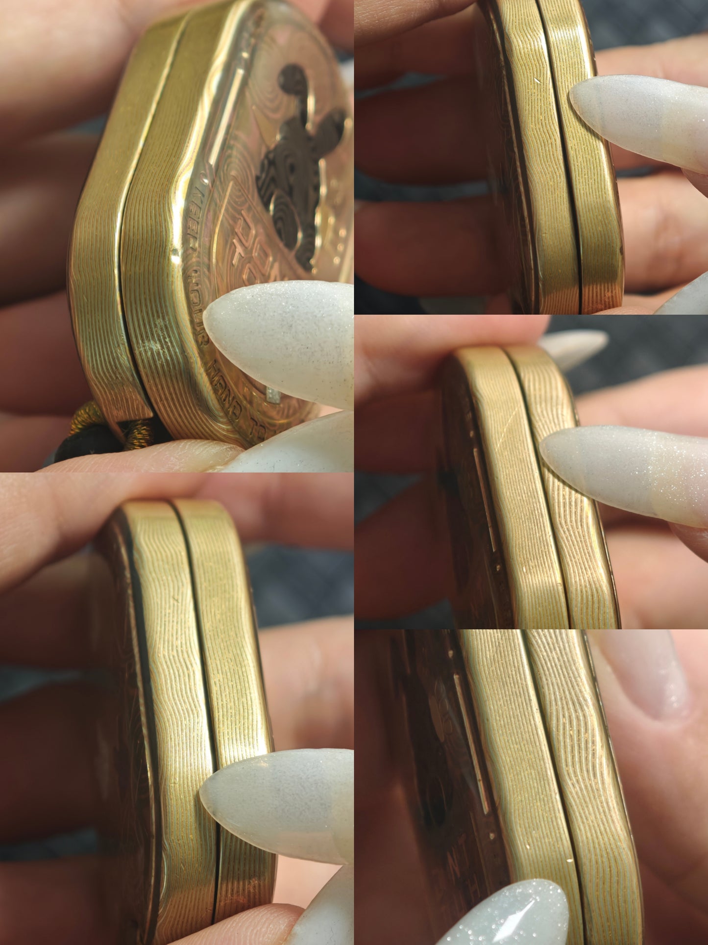 Grumpy Rabbit Rhythm Mokume