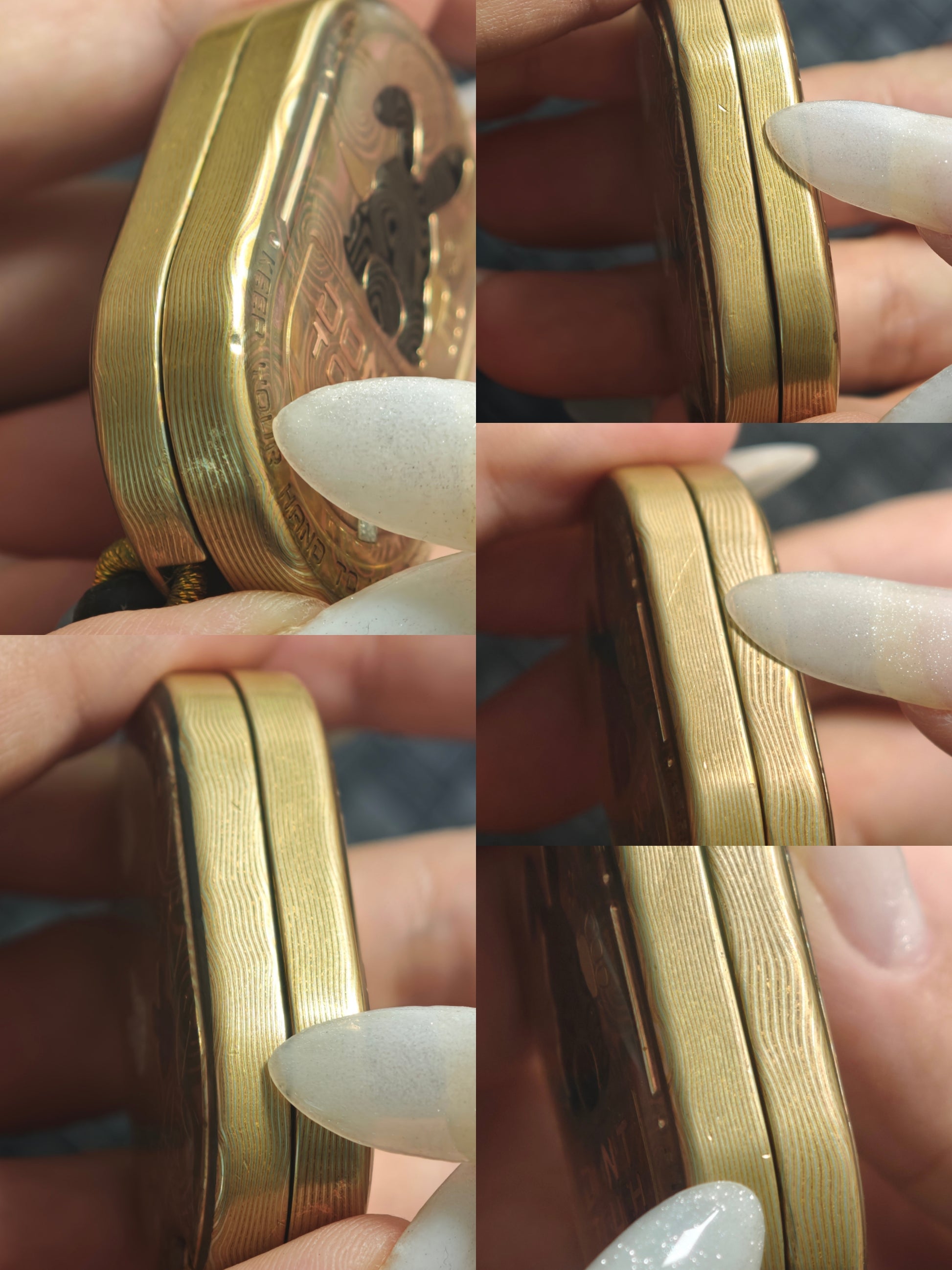 Grumpy Rabbit Rhythm Mokume