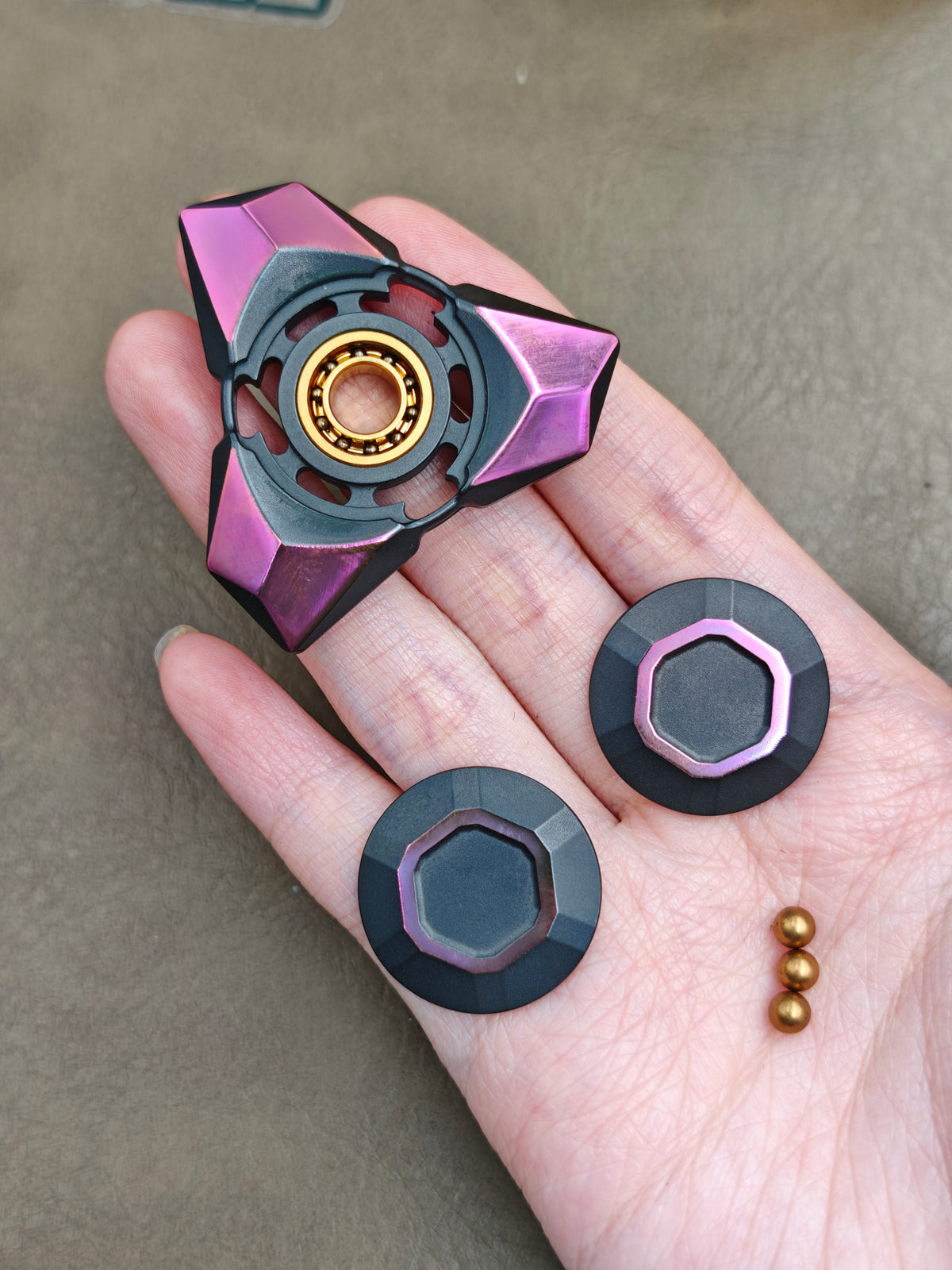 Phantom Zirconium Color-Anodized