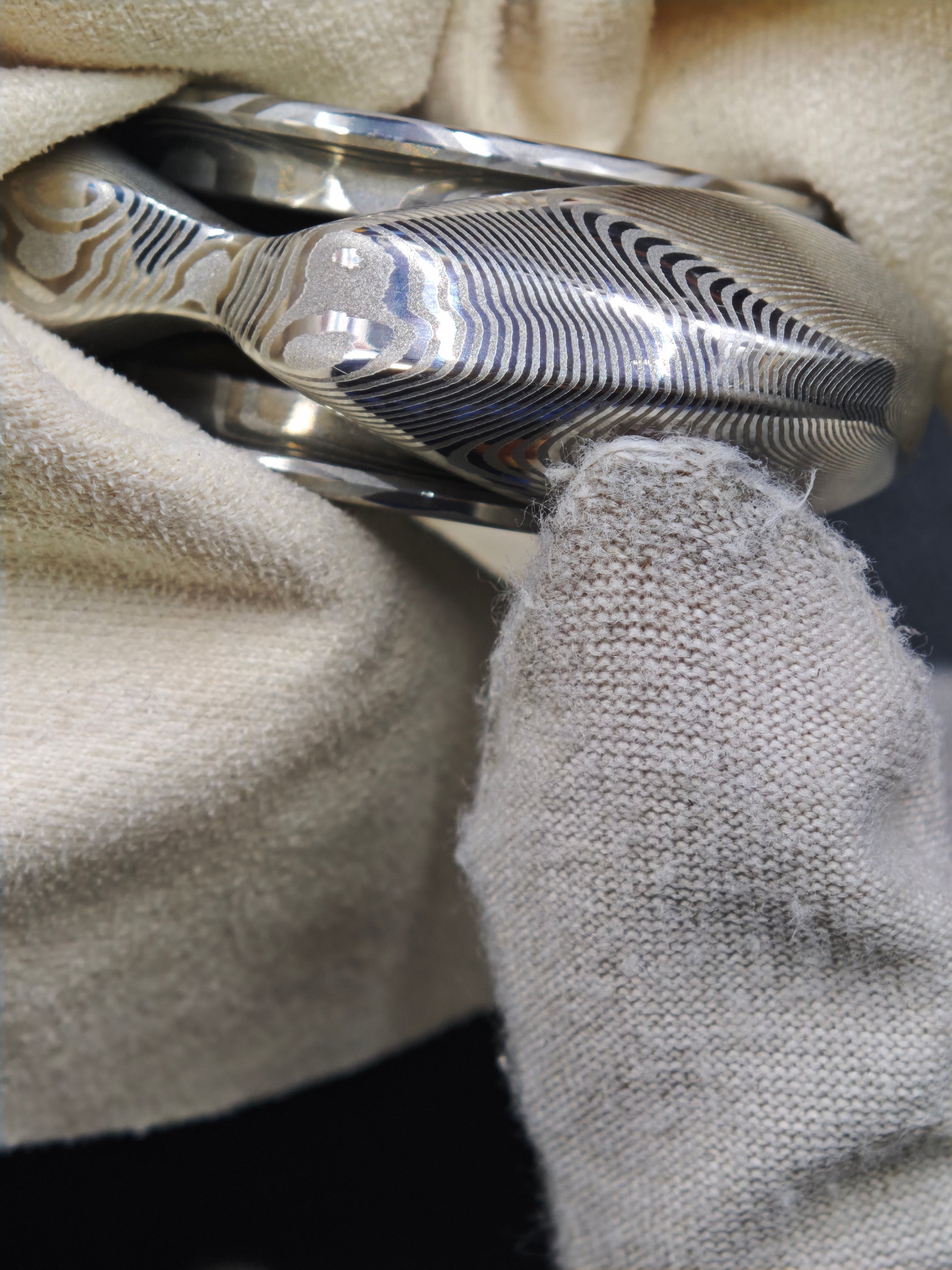 Herring Bearing Cap Damasteel