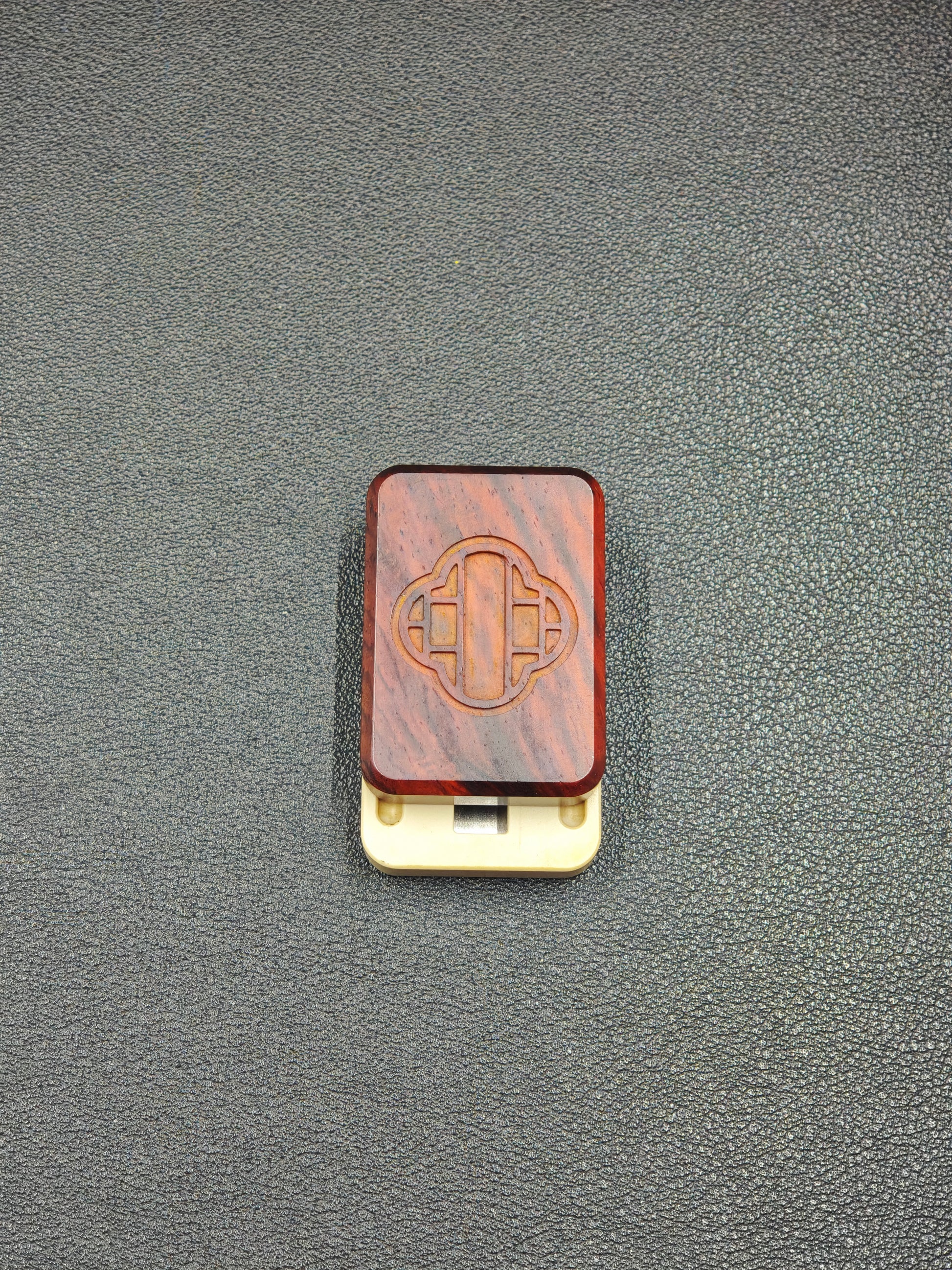 White Board Mahjong PEEK Redwood