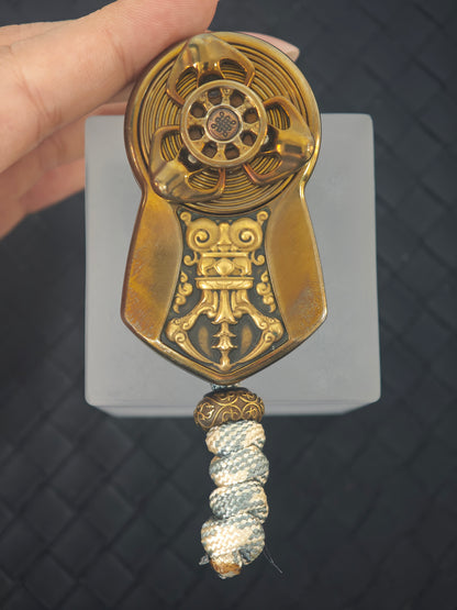 Demon Subduing Toga Tangcao Pattern Titanium