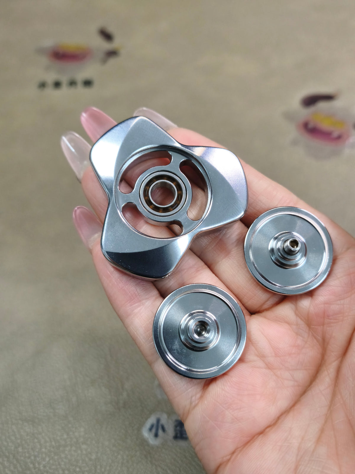 Premium Exquisite Cloud Stainless Steel Stonewashed