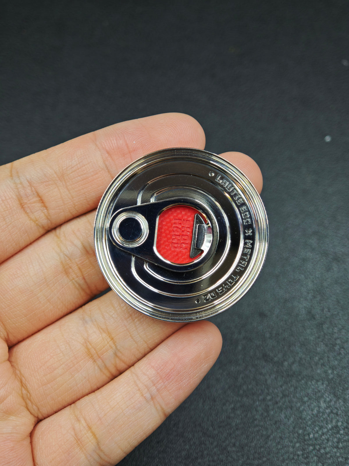x Metal Toys DZ Can Stainless Steel Polished