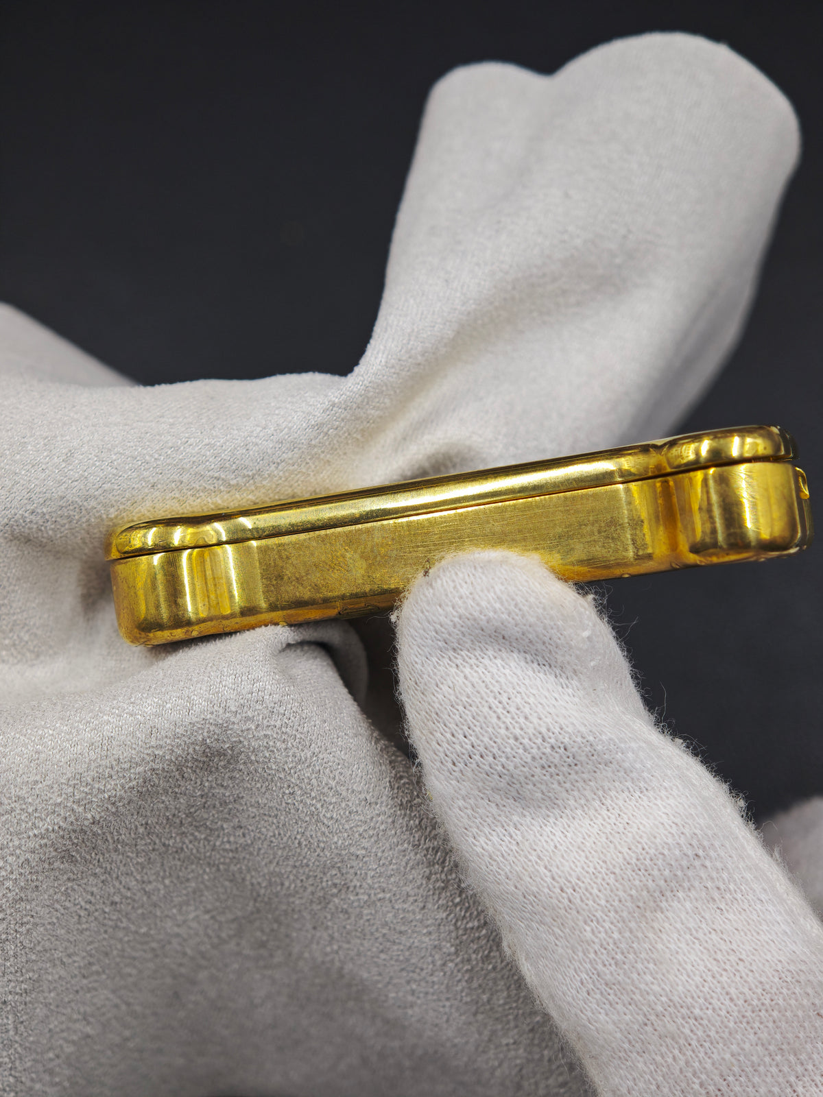 Thorn Light Steam Bone Brass Engraved