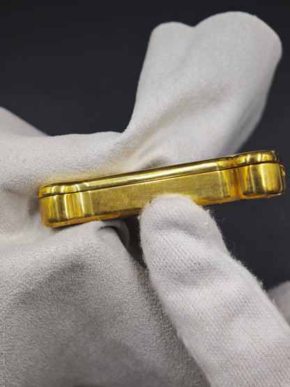 Thorn Light Steam Bone Brass Engraved