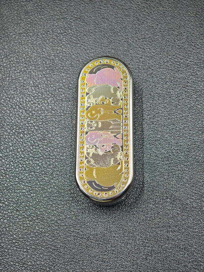 Ming Yin Titanium Engraved