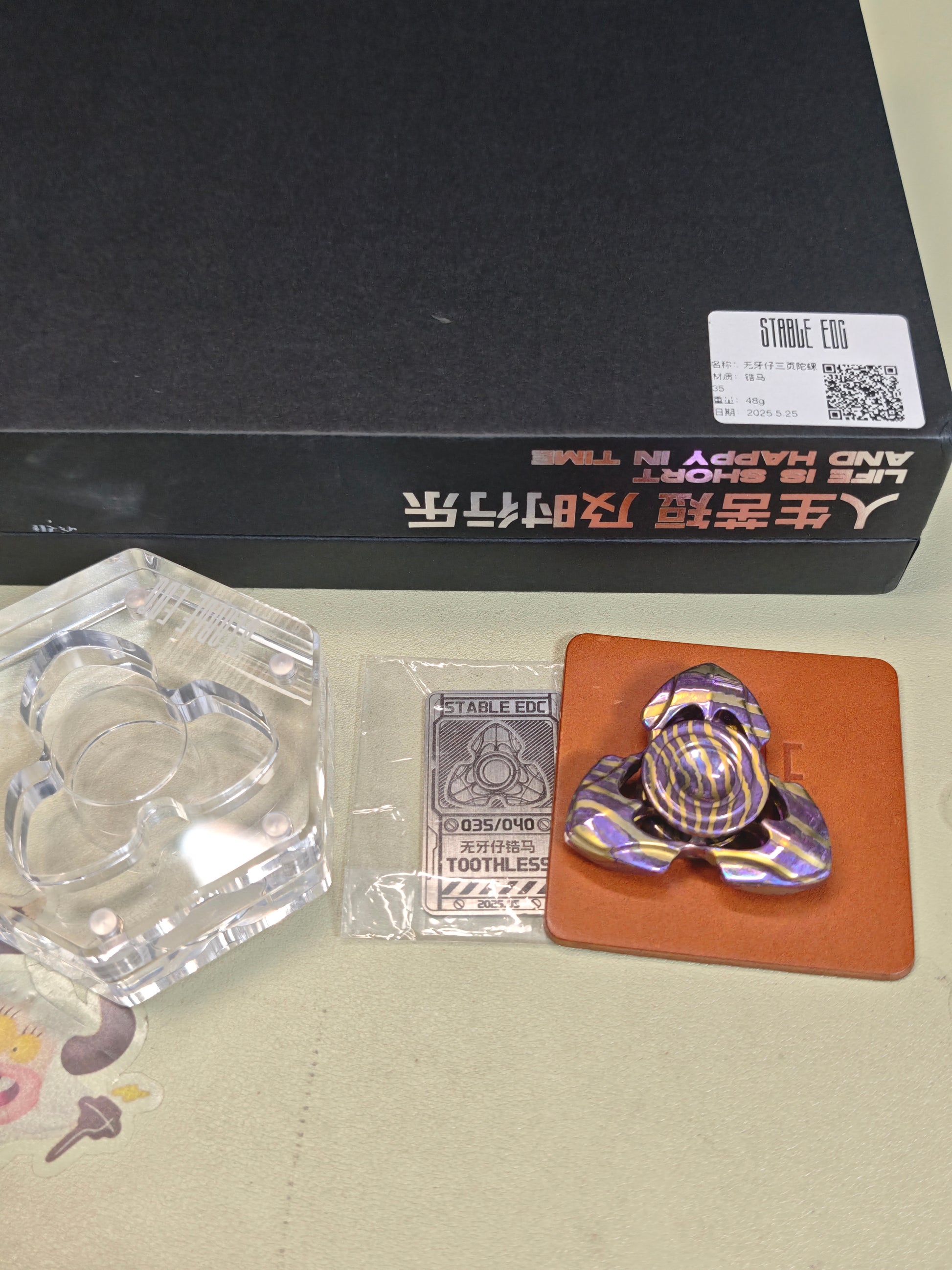 Toothless Finale Special Material Zirconium Zircuti
