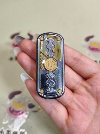 Razor Edge Crystallized Titanium