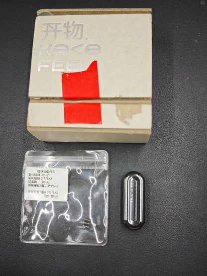 Floating Cloud Zirconium Color-Anodized Polished