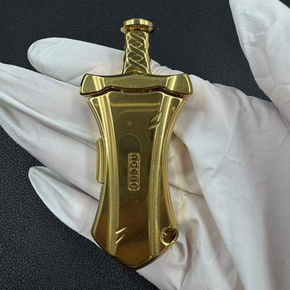 Master Sword Stainless Steel Gold Plated