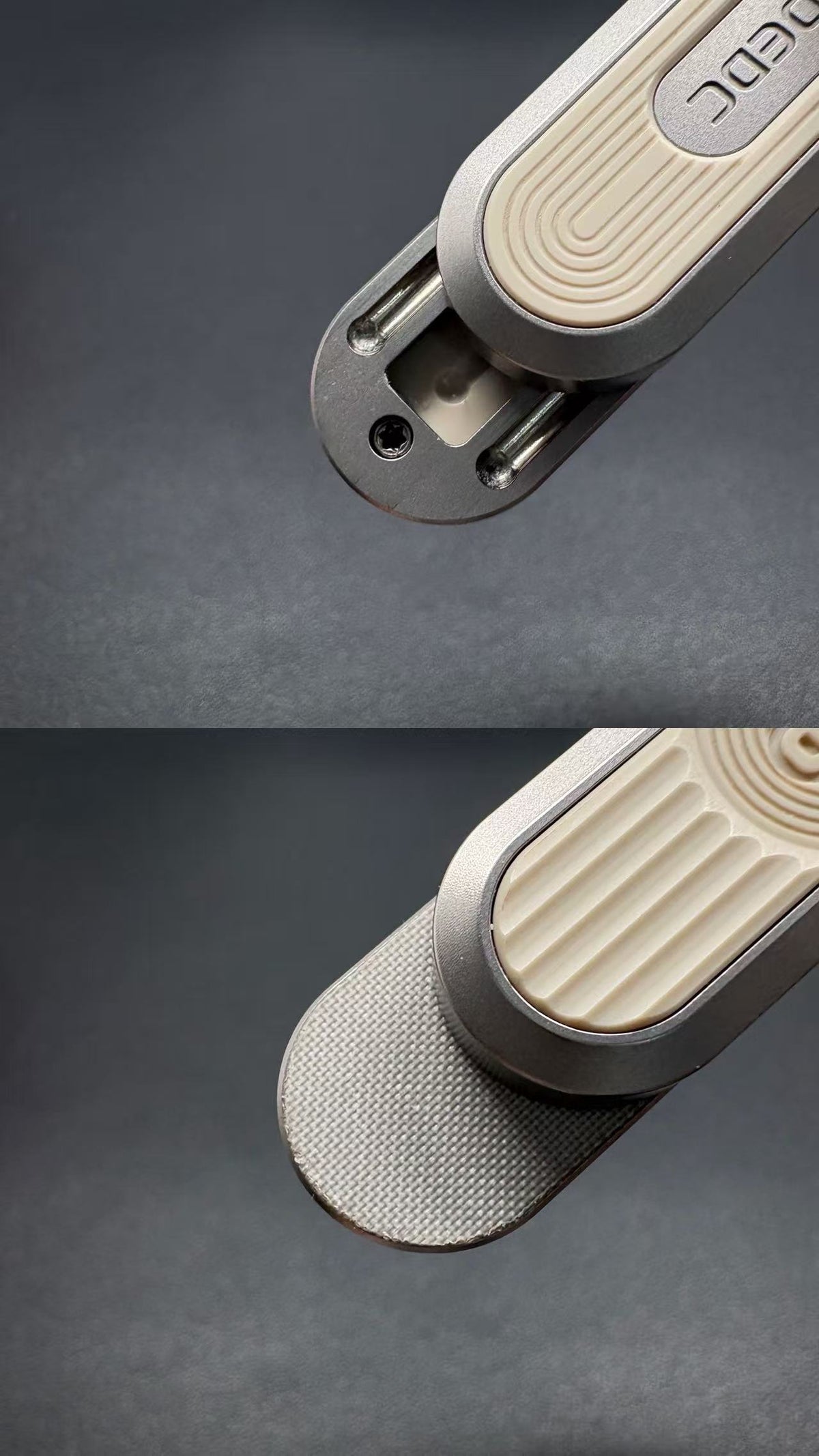 Pipa Plate Titanium Blasted