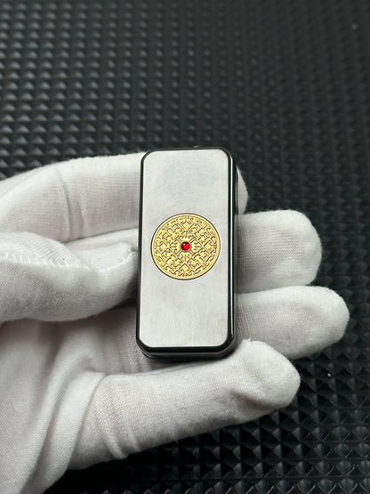 Brocade & Azure Paperweight Zirconium