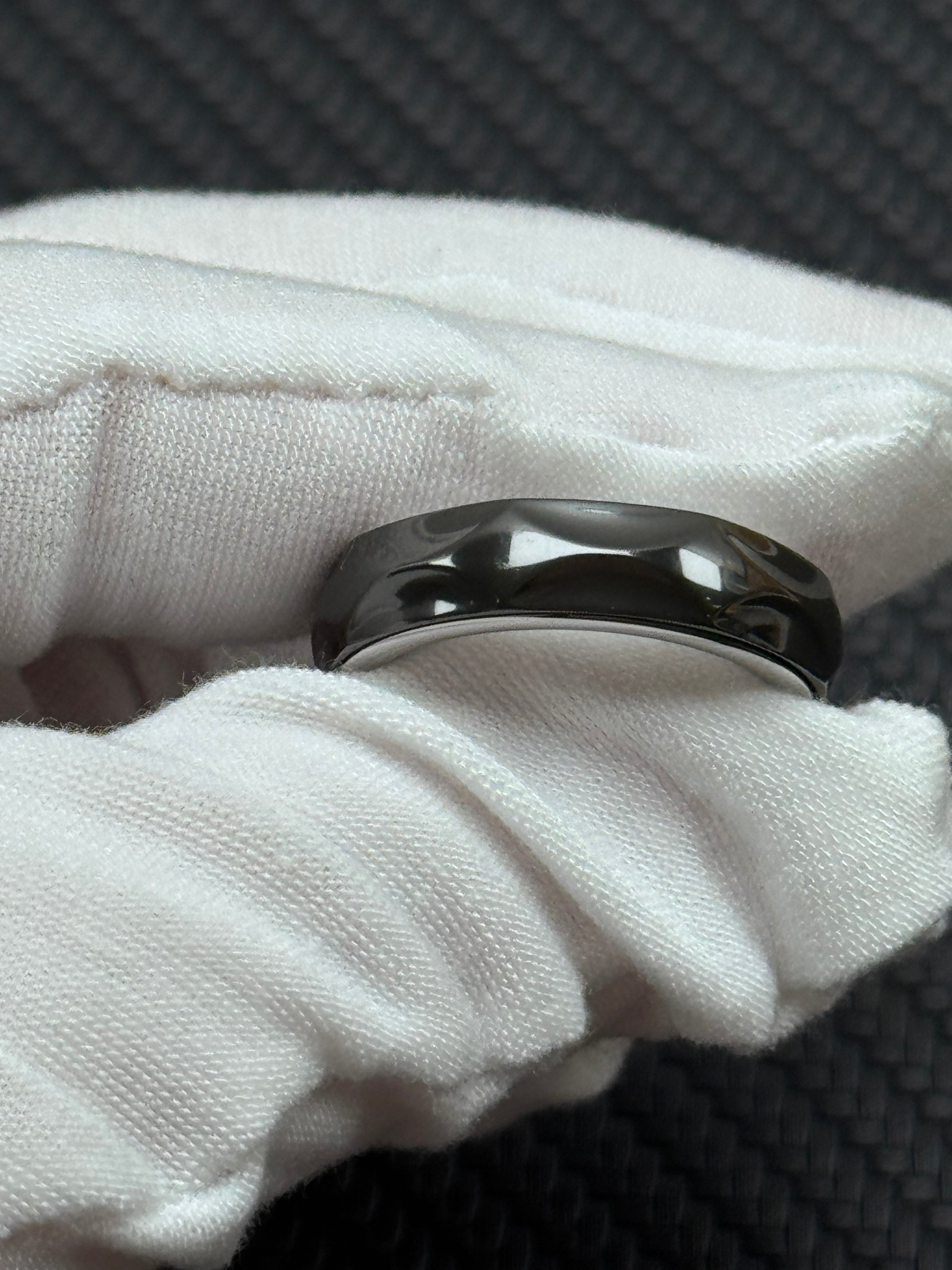 Star Spacetime Ring Stainless Steel Zirconium