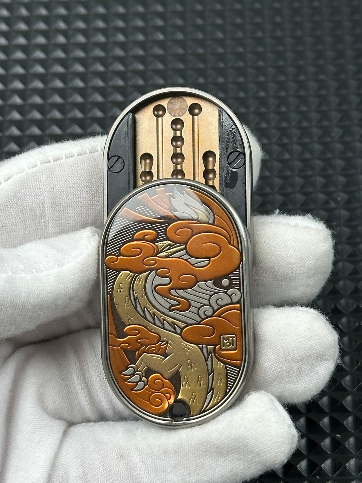 Couture Dragon Rhythm Titanium Resin-Sealed