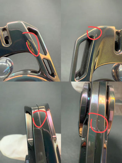 Ling Yin Zirconium Color-Anodized Polished
