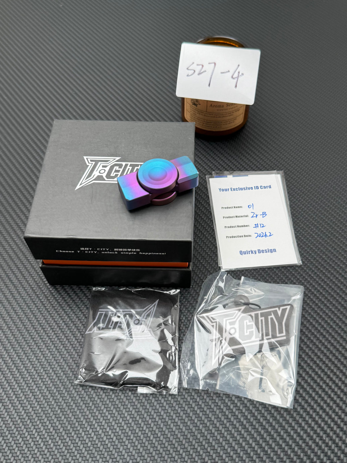 QD01 Zirconium Anodized