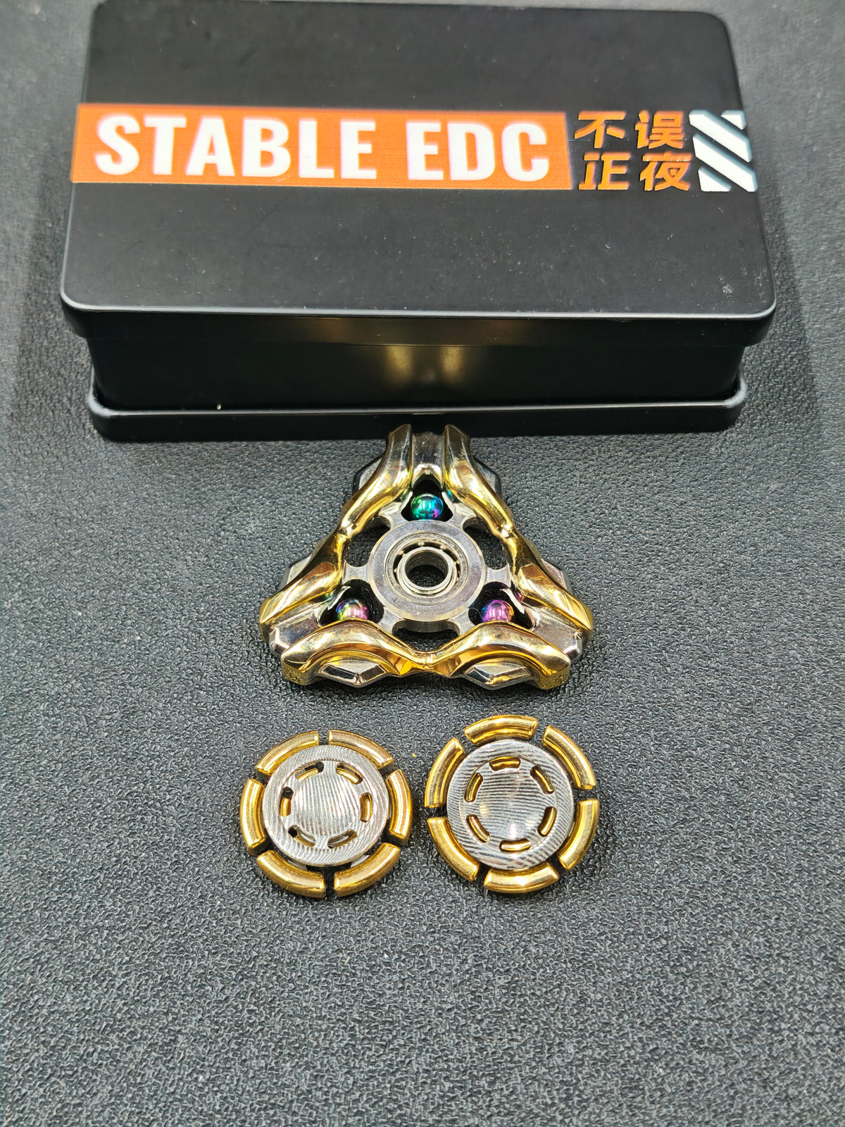 Star Arrow Damasteel Gold Plated