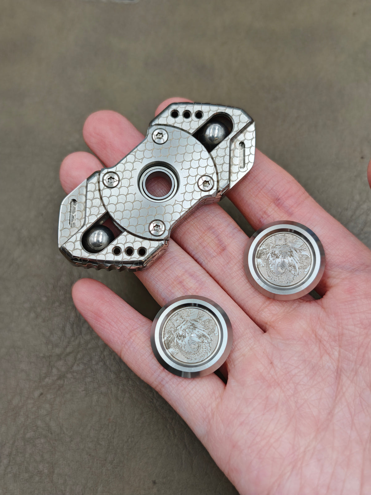 Viper1.0 Stainless Steel Engraved