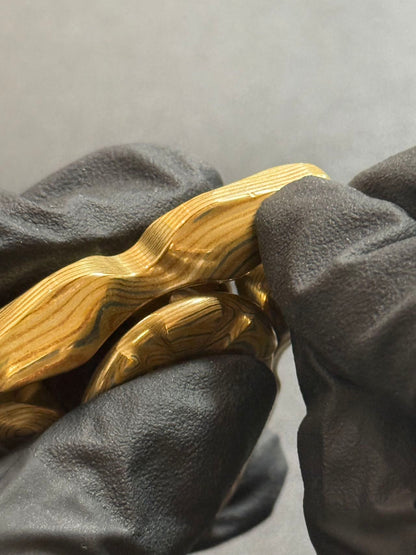 Copper Mokume