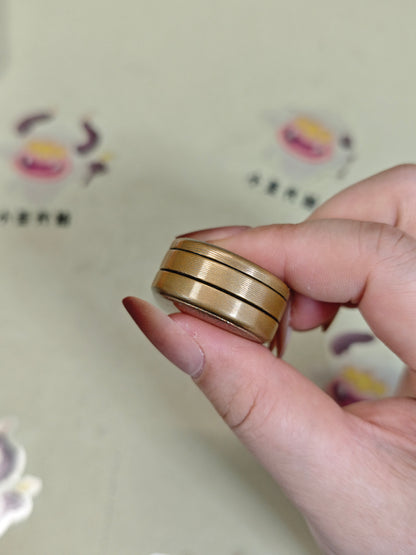 MIX Mokume Resin-Sealed