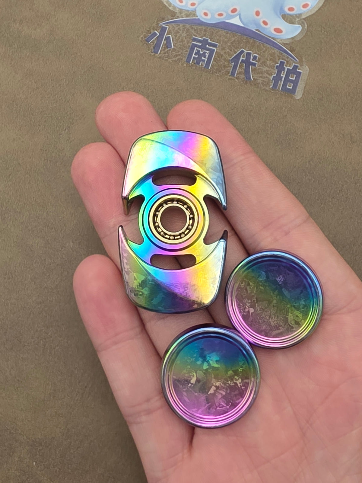 Premium Exquisite Cloud Crystallized Titanium