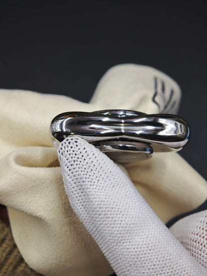 Crossing Stainless Steel Porcelain Washed