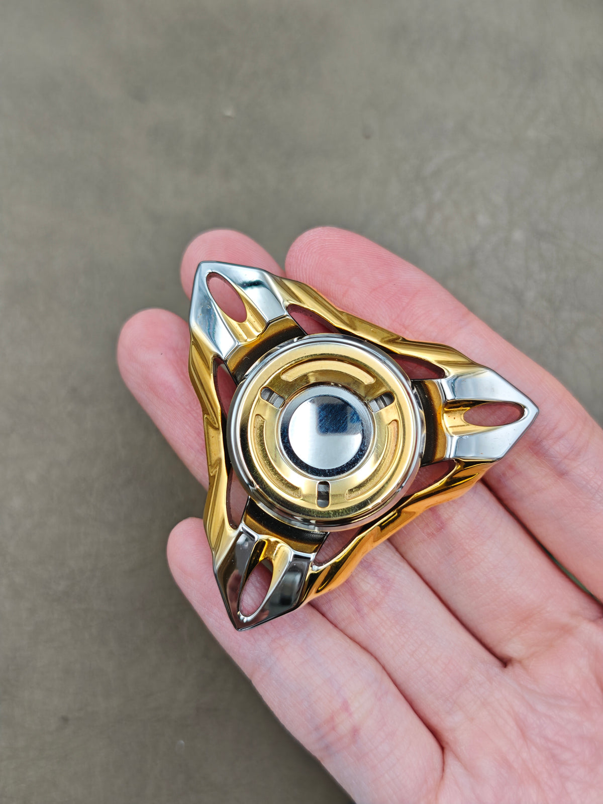 Flash Leap Stainless Steel Gold Plated