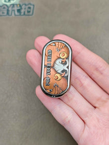Burn Titanium Engraved