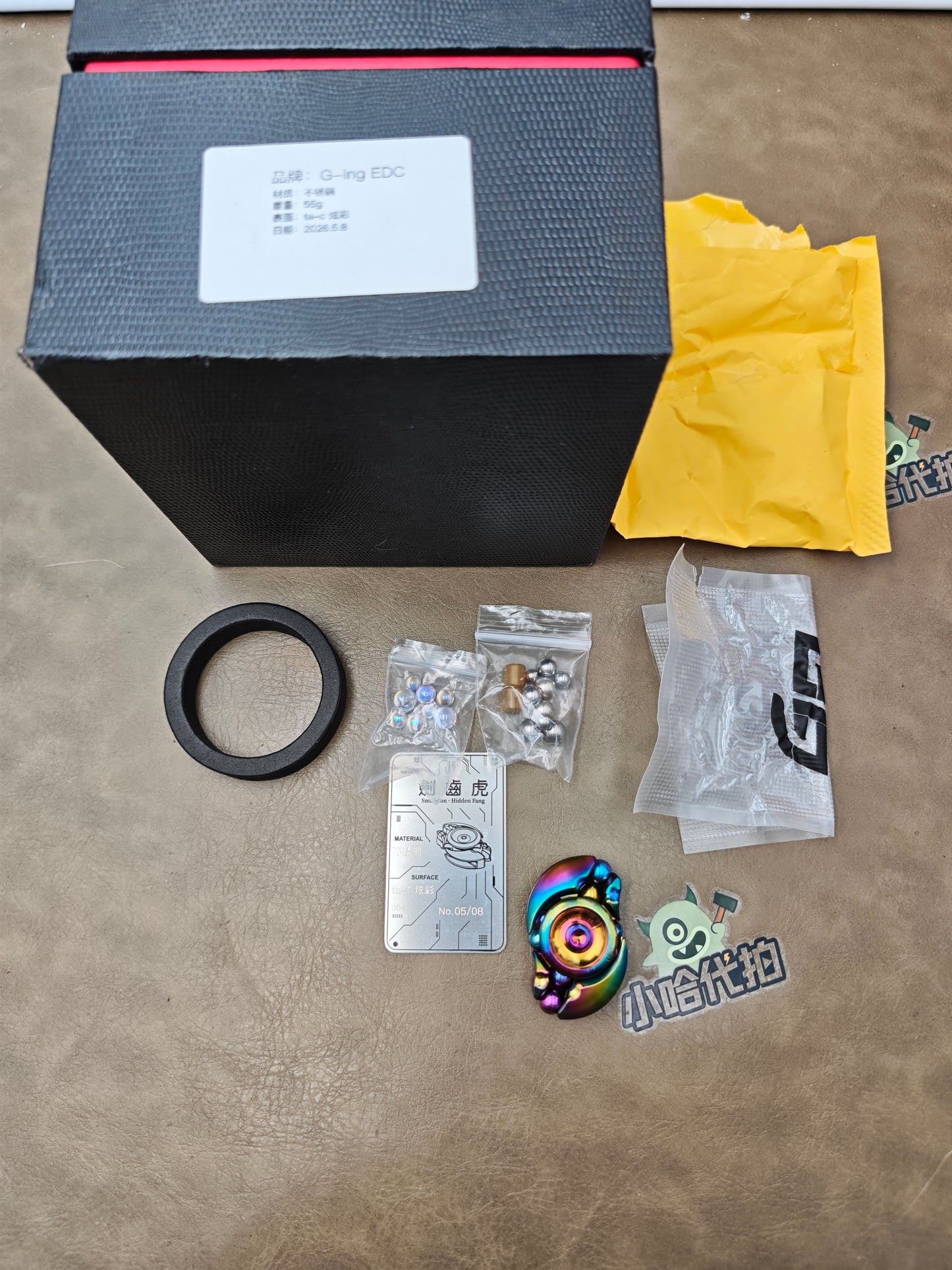Sabertooth Stainless Steel Titanium