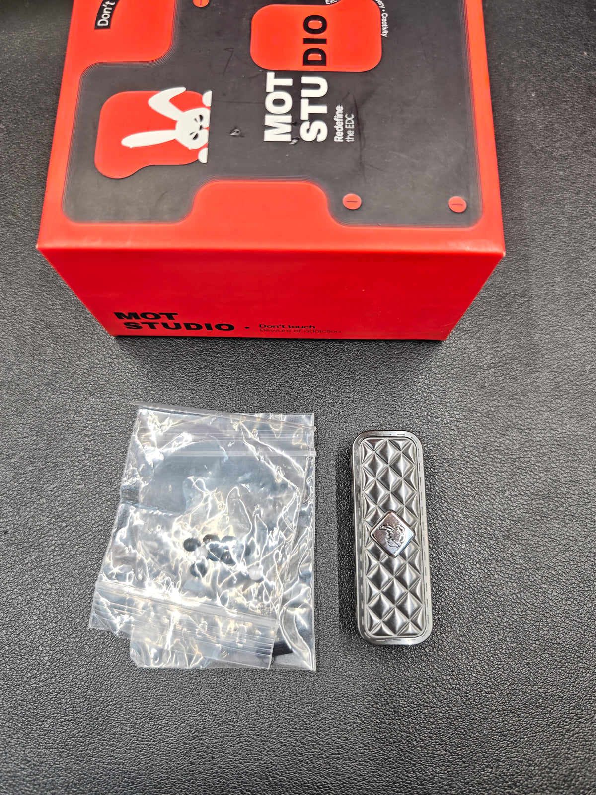 Feng Ling Zirconium Color-Anodized Stonewashed